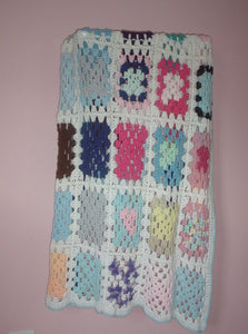 Vintage Handmade Crochet Afghan