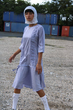 Load image into Gallery viewer, Handmade Vintage Lilac Maxi Dress
