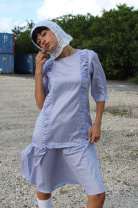 Handmade Vintage Lilac Maxi Dress