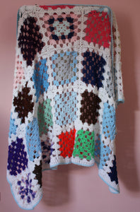 Vintage Handmade Crochet Afghan