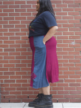 Load image into Gallery viewer, Plus Vintage Boho Maxi Skirt
