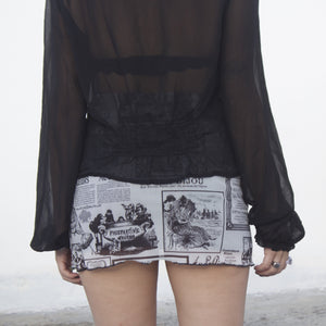 Armani Jeans Sheer Blouse