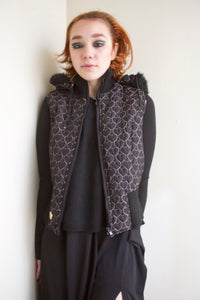 Betsey Johnson Quilted Vest