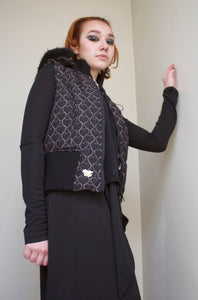 Betsey Johnson Quilted Vest